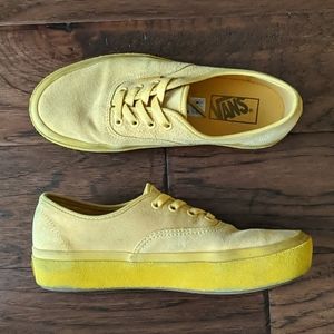 Suede Ochre Vans